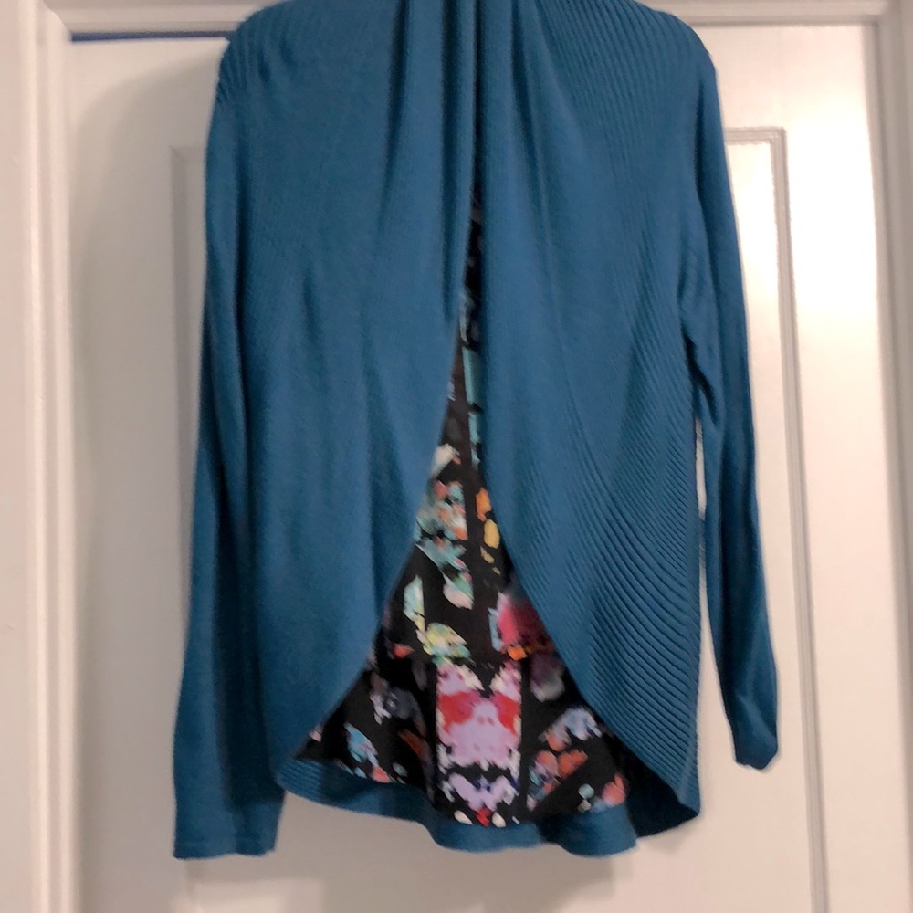 Nicole Teal Sweater